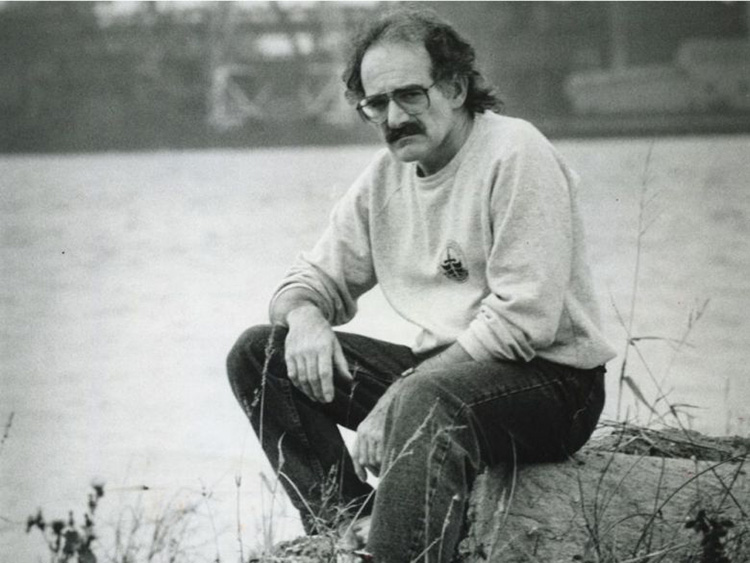 Life dedicated to protecting Earth. Windsor environmental activist Ric Coronado is shown at the Detroit River across from Zug Island in this Oct 17, 1990, file photo.
